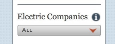 Step thirteen - Choose a specific retail electric provider